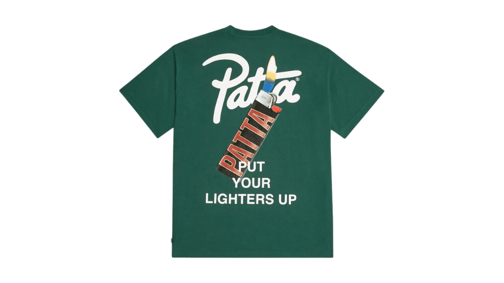 Patta-lighters-zelena-majica-pozadi